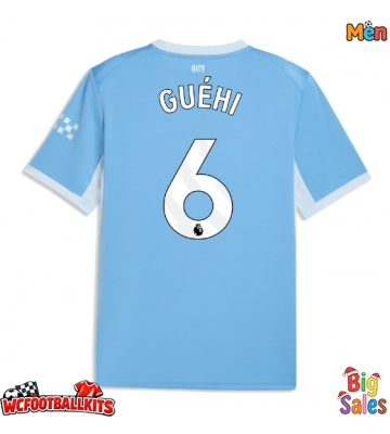 Manchester City Marc Guehi #6 Replica Home Stadium Shirt 2026-27 Short Sleeve